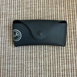 Ray-Ban Textured Black Sunglasses Case